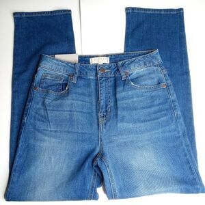 Harper Heritage High Rise Straight Jeans